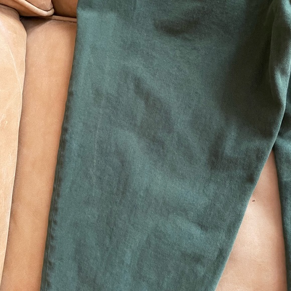 🇬🇧 ME+EM cropped olive jeans/canvas pants - Picture 12 of 12